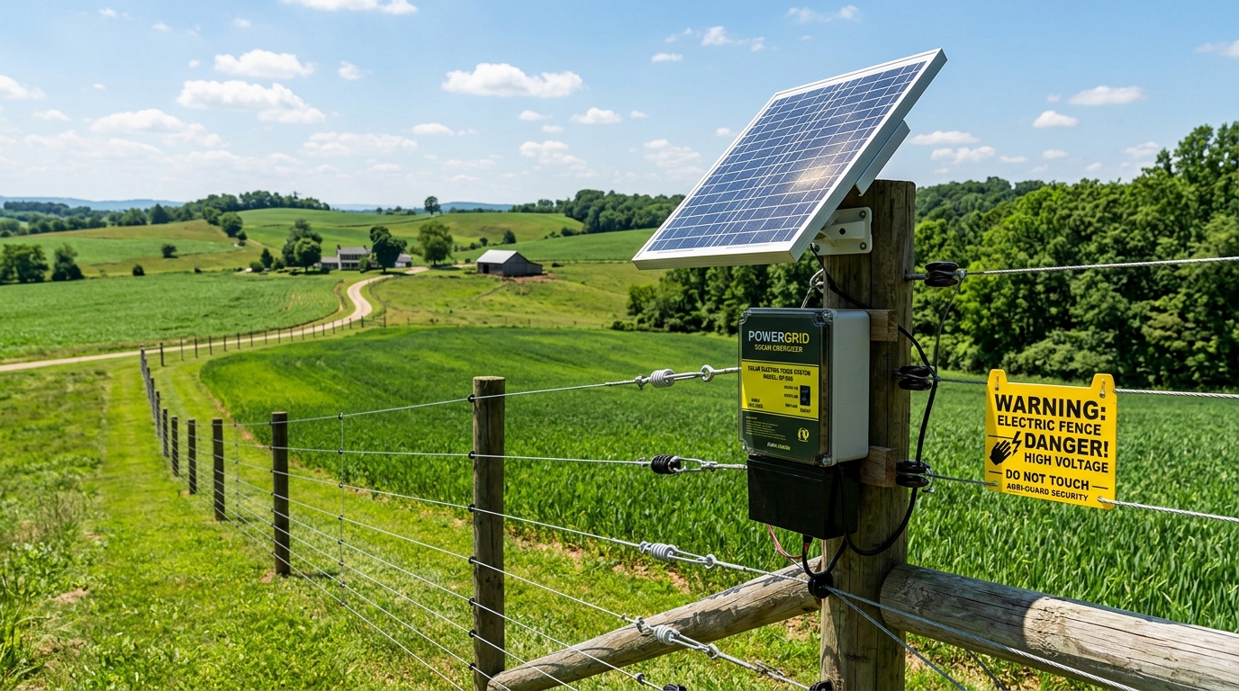 Solar Electric Power Fencing