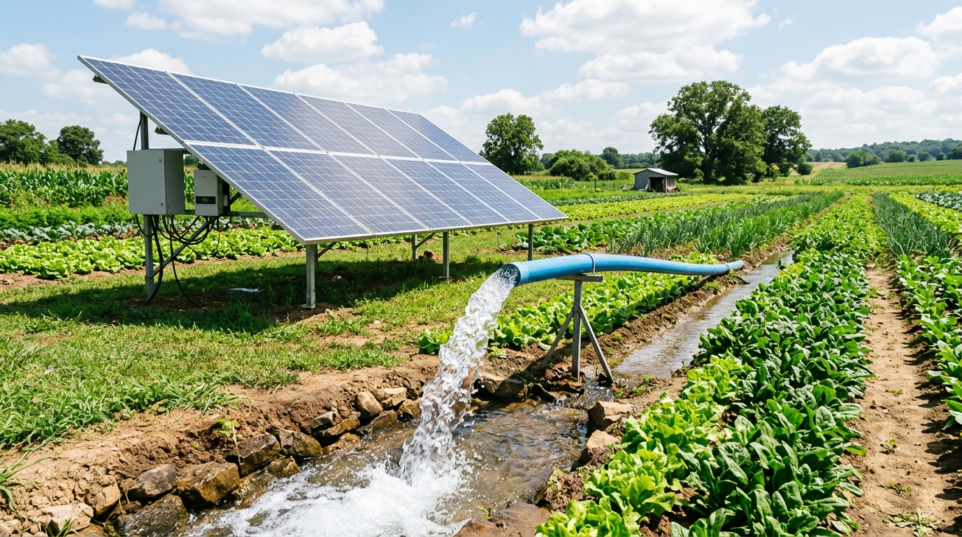 Agricultural Solar Water Pump